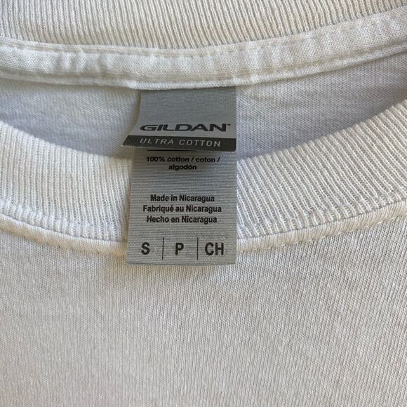 Melting Adida logo long sleeve crewneck adult unisex T-shirt streetwear top SM - Picture 5 of 7